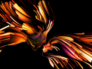 عکس با کیفیت شعله های آتیش  فانتزی پس زمینه